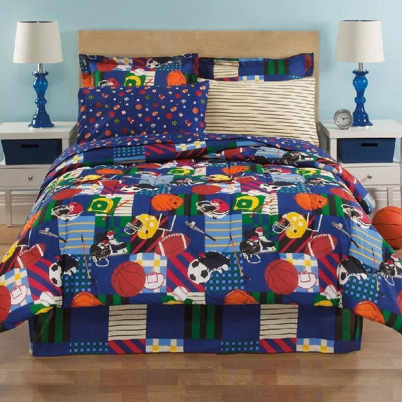 thick cotton bed set-All Star Complete Bedding Set - Multi