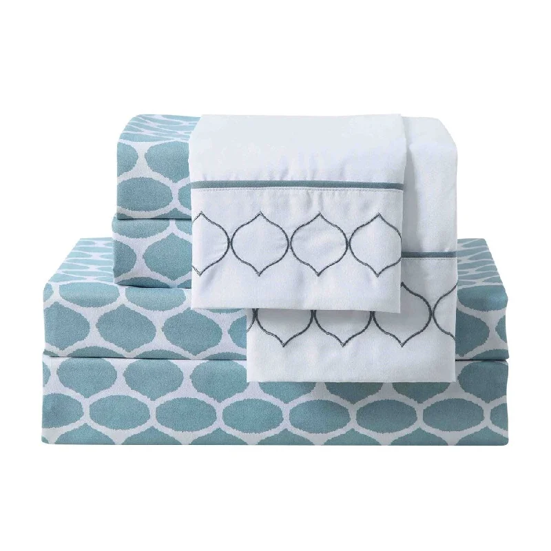 plush microfiber quilt-Avondale Manor Bennett 6-piece Sheet Set