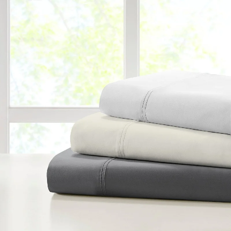 thick microfiber pillow-Color Sense 800TC Luxury Cotton-Blend Wrinkle-Resistant Sheet Set