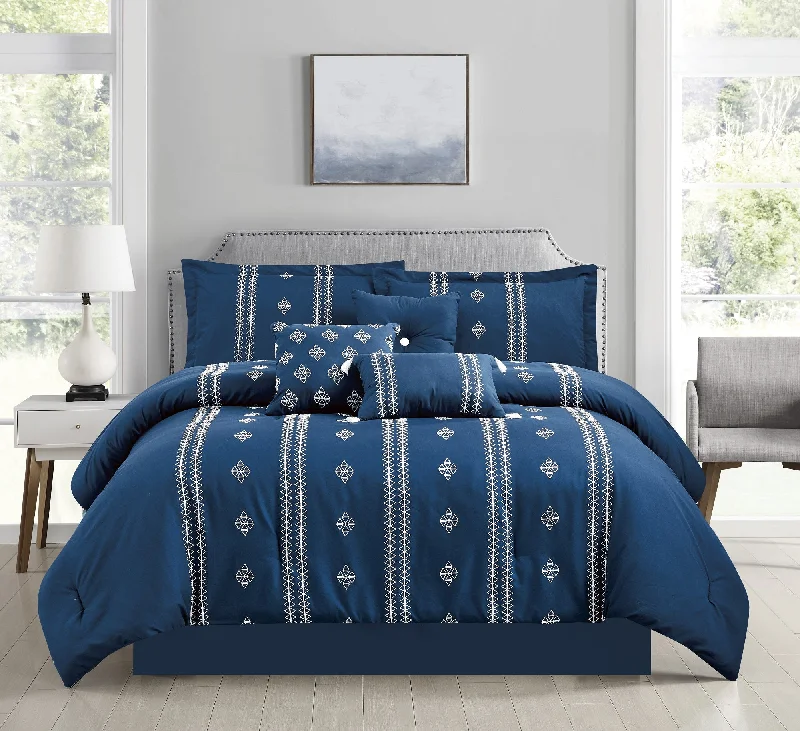 hypoallergenic percale sheets-Berlin 7-piece Comforter set