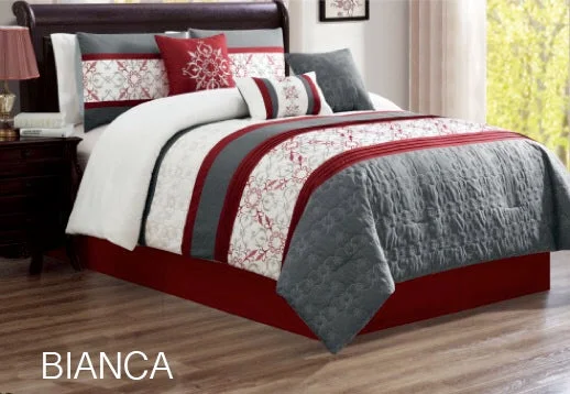 vintage tencel blanket-Bianca 7-piece Comforter Set