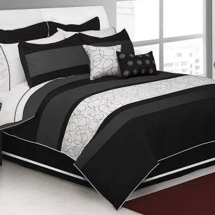 plush cotton blanket-Neptune 8-piece Comforter Set