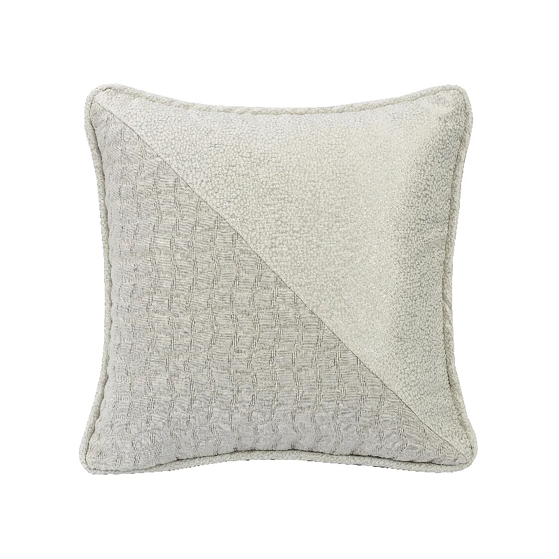 cooling linen bed topper-Half and Half Accent Pillow