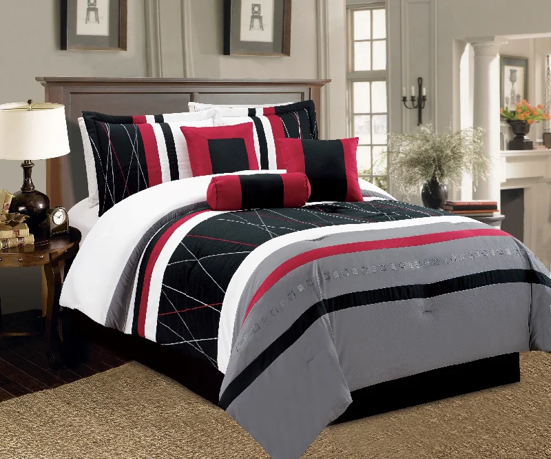 luxury fleece quilt-Jakarta 7-piece Comforter Set