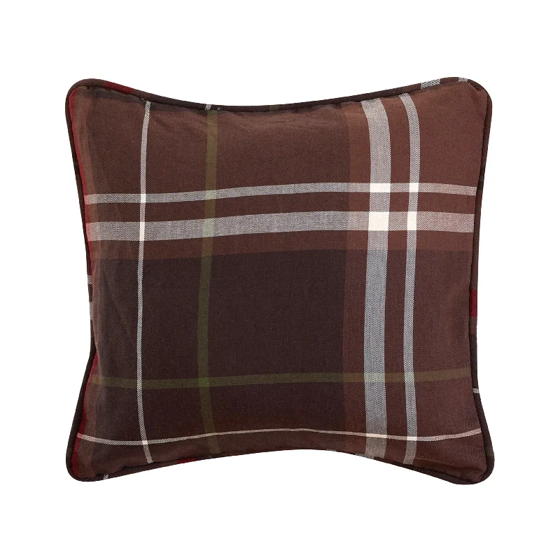 colorful striped duvet cover-Jackson Plaid Pillow