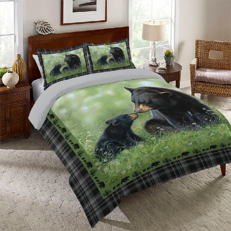 thick linen bedspread-Loving Bears King Comforter Set