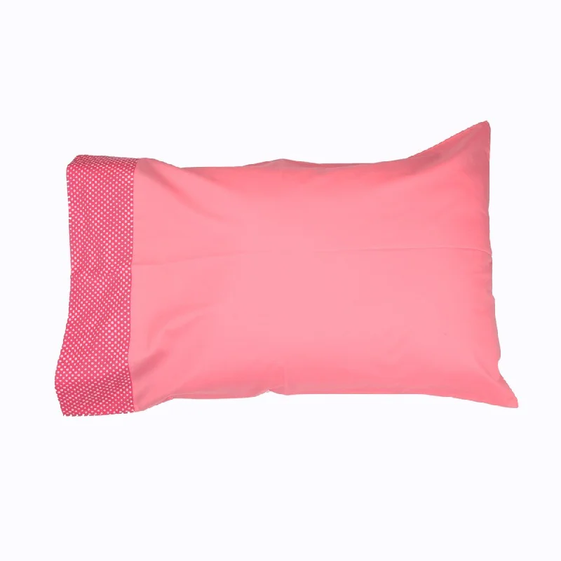 breathable silk bedspread-Simplicity Hot Pink Standard Pillowcase