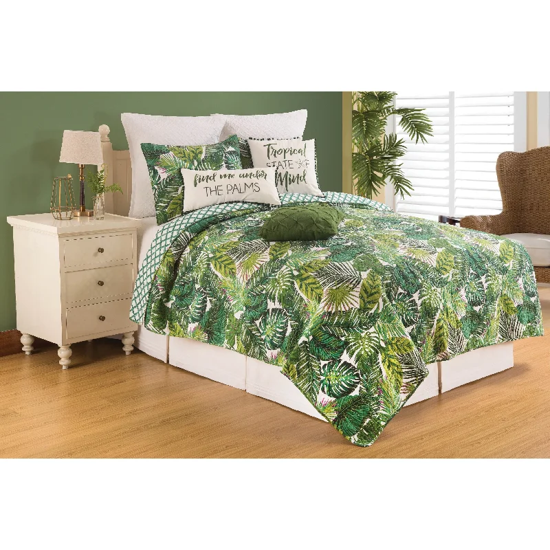 luxury silk duvet cover-Waialea Bay Twin Quilt Set