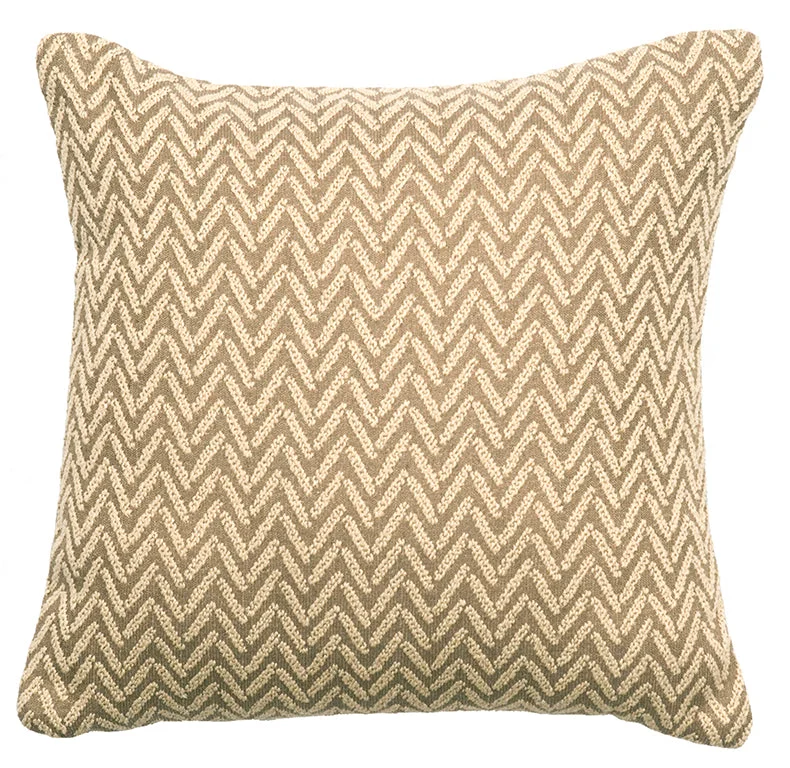 vintage satin throw-Wooded River Linen Herringbone Pillow