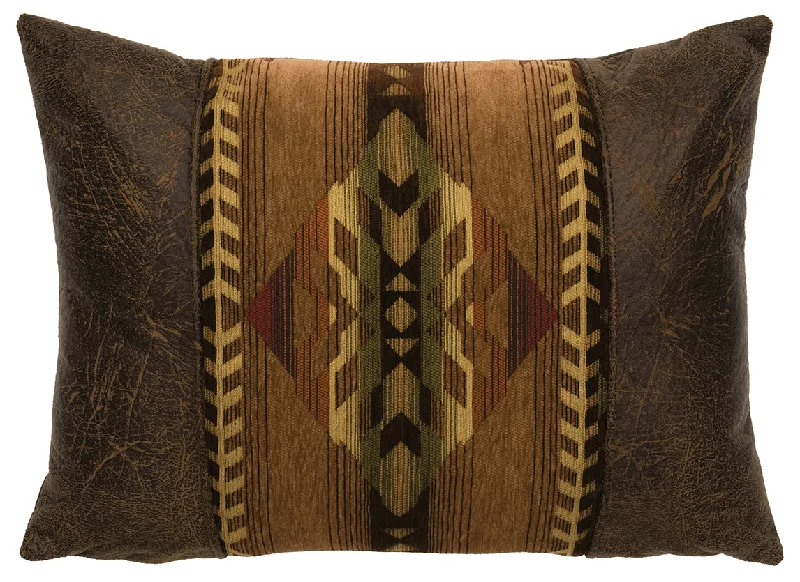 breathable bamboo pillow-Wooded River Stampede Pillow Sham