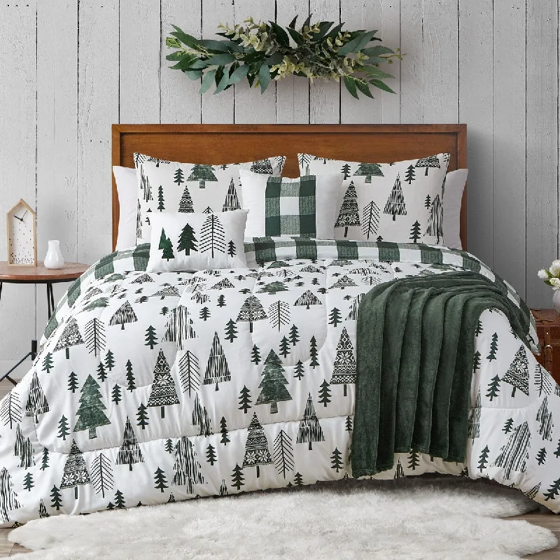 thick wool comforter-Winterland 6PC Comforter Set