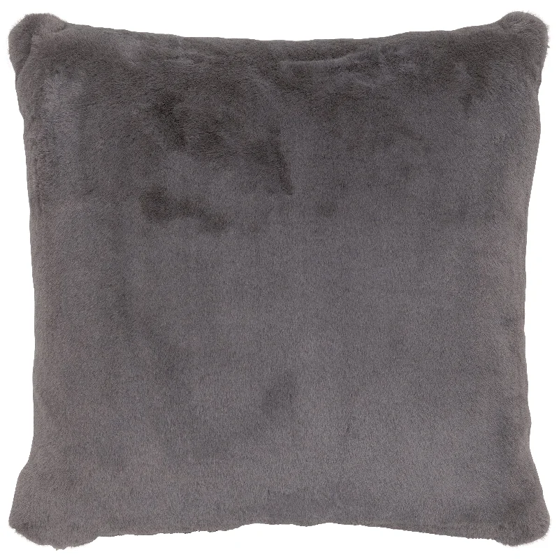 cozy fleece comforter-Wooded River Deluxe Pebble Pillow 18 x 18