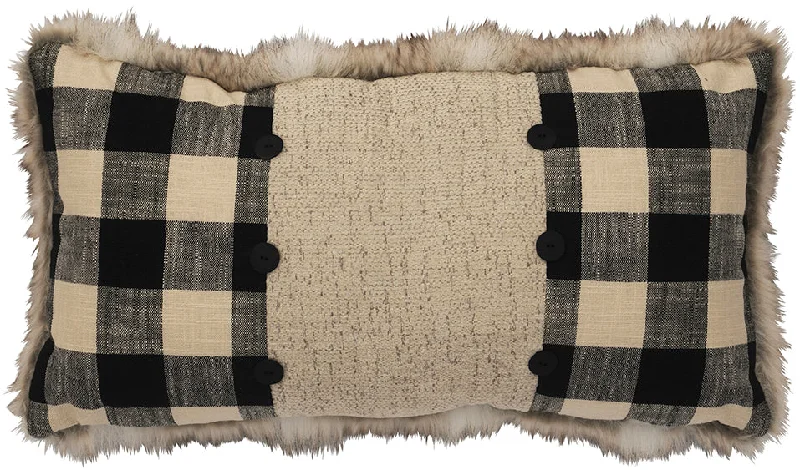 lightweight bamboo throw-Wooded River Hayden Large Lumbar Accent Pillow