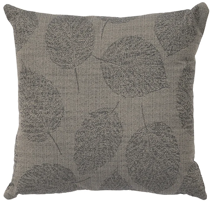 minimalist navy quilt-Wooded River Linden Smoke Accent Pillow