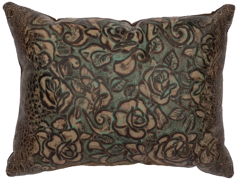 thick jersey blanket-Wooded River Sundance Leather Embossed Accent Pillow 262