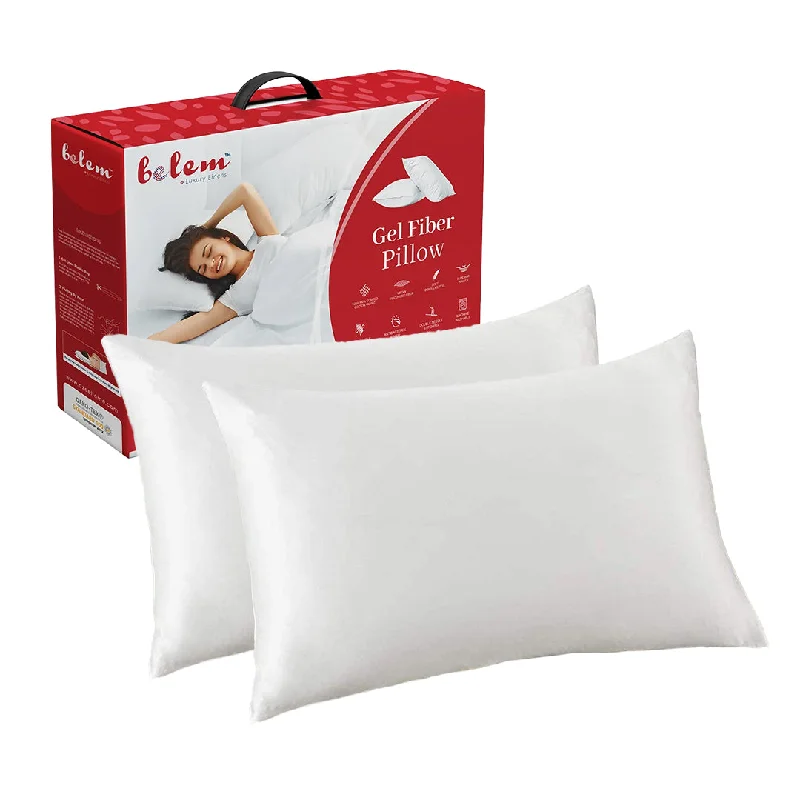 organic wool comforter-Belem Gel Fiber Pillow | Micro Gel Fiber Pillow