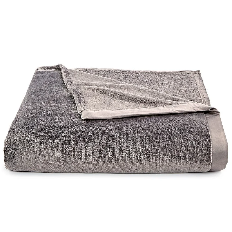 soft tencel bedspread-Berkshire Classic Velvety Plush Dove King Blanket Medium Grey