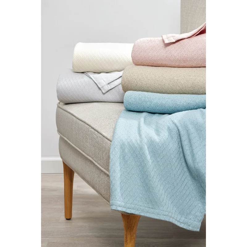 soft tencel sheets-Charisma Deluxe Cotton Woven Blanket