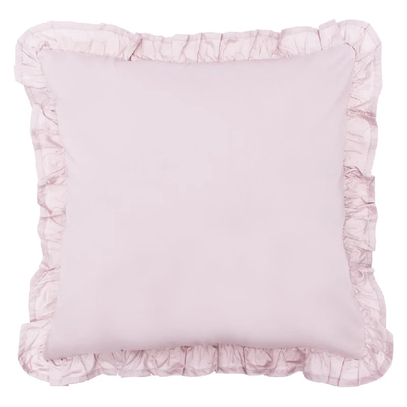 cooling linen bed topper-Dust Pink Vienna Throw Pillow