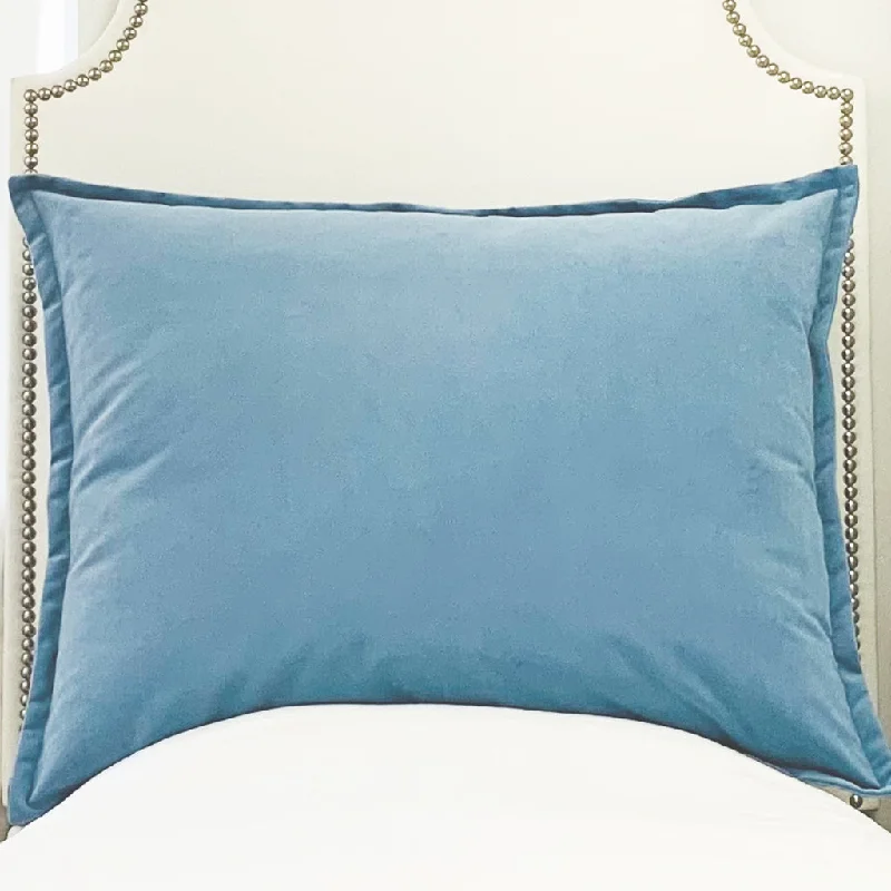 cozy satin comforter-Huge Dutch Euro Pillow - Bella Cornflower 2 IN STOCK