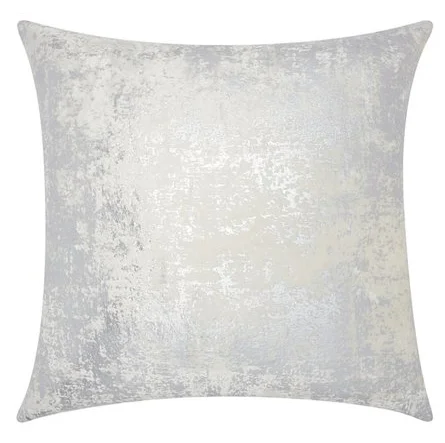 thick wool comforter-Lumin Pillow in Silver