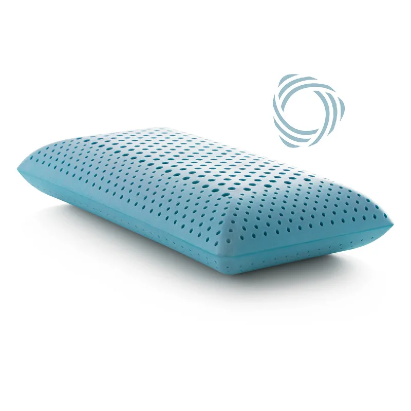 colorful geometric sheets-Malouf Zoned ActiveDough® + Cooling Gel Pillow