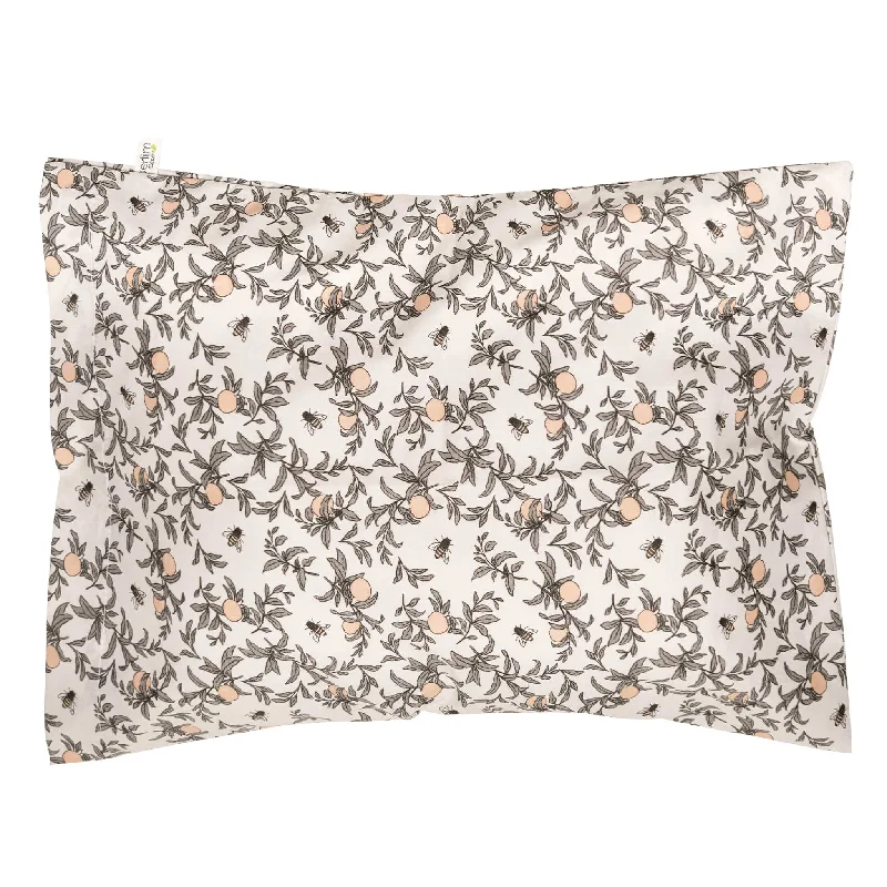 soft tencel quilt-Small pillowcase - Honeybees by Solange Pilote