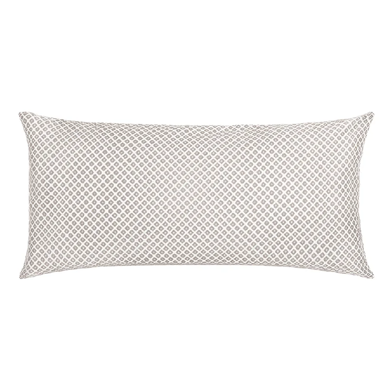 silky percale bed set-Taupe Diamonds Throw Pillow