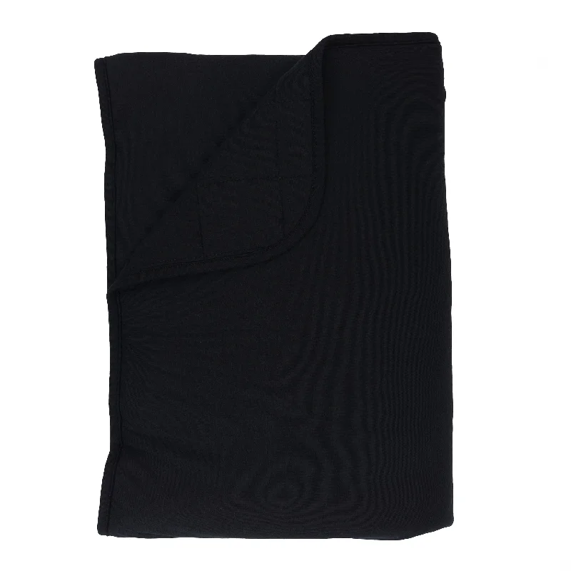 hypoallergenic satin throw-Toddler Blanket in Midnight 1.0