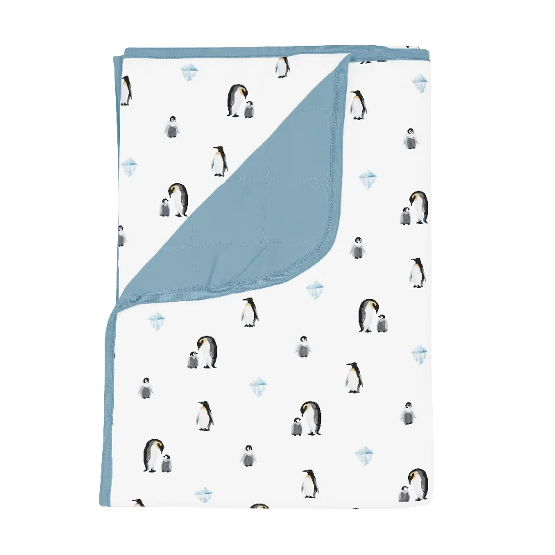 hypoallergenic wool pillow-Toddler Blanket in Penguin 1.0