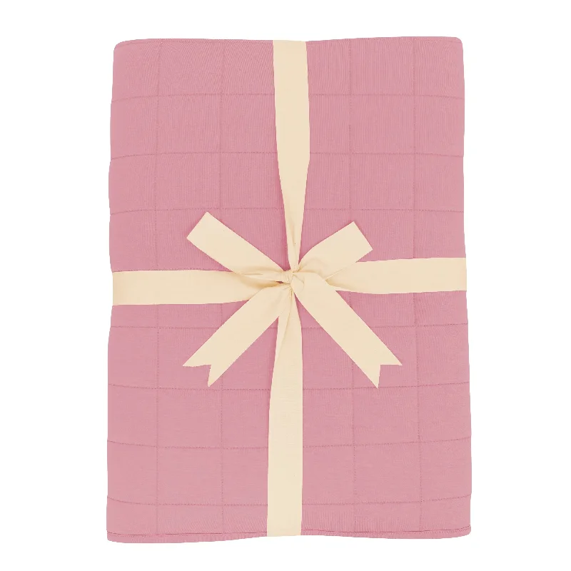 plush cotton pillow-Youth Blanket in Apple Blossom 2.5