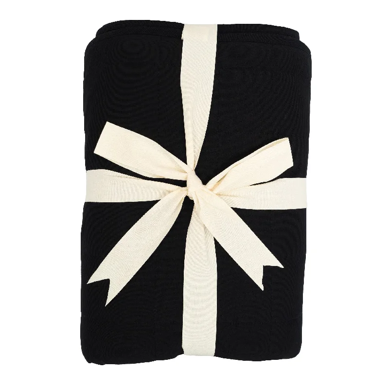 luxury velvet pillowcase-Youth Blanket in Midnight 2.5